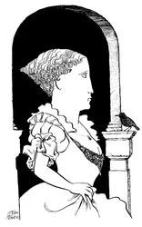 Francesca Caccini - karykatura florenckiej śpiewaczki i kompozytorki