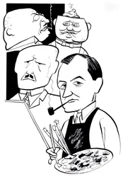 George Grosz, karykatura