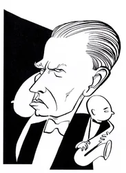 Otto Dix, karykatury