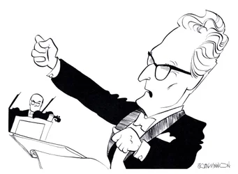 Otto Klemperer - karykatury