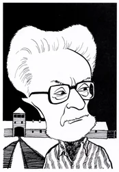 Primo Levi, karykatury