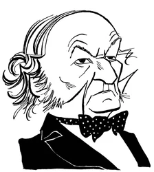 William Gladstone - karykatura autorstwa Johna Minniona