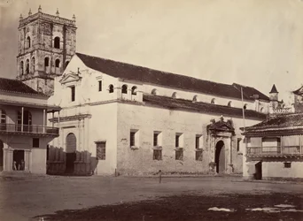 Tropikalna sceneria, Katedra, Cartagena, 1871.