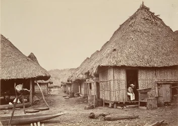 Tropikalna sceneria, ulica, Chipigana, 1871.