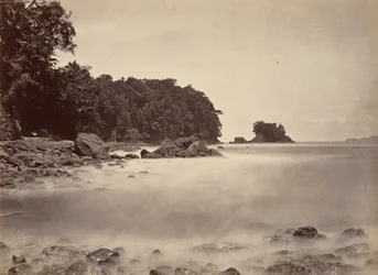 Tropikalna sceneria, Widok na zatokę Limon, 1871.