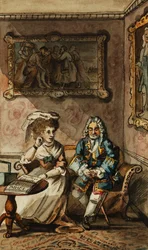 Zestaw dwunastu ilustracji do Tristrama Shandy