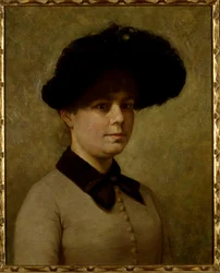 Portret Mary Etell Gertrude Walker (olej na płótnie)