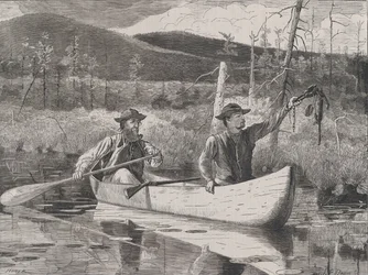 Pułapka w Adirondacks w każdą sobotę, tom. I, Nowa seria, 24 października 1870.