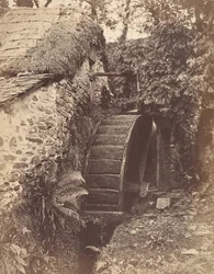 Nowy młyn, niedaleko Lynton, North Devon, 1856.