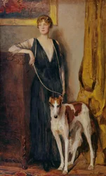 Hrabina Kitty von Schönborn-Buchheim 1885-1946, przyszła baronowa de Rothschild, 1916.