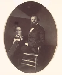 John R. Johnston z malarstwem