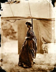 Portret Jane Morris (1839-1914) 1865 (odbitka albumowa) (patrz także 265088)