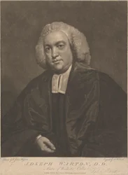 Joseph Warton, magister Winchester College