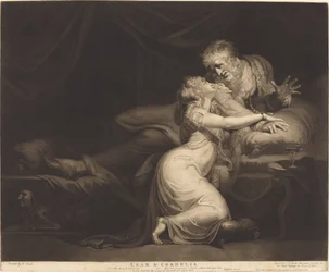 Lear i Cordelia, 1784.