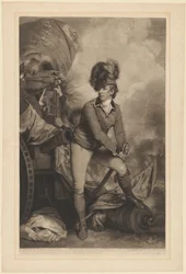 Podpułkownik Sir Banastre Tarleton, opublikowany 1782.