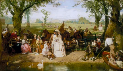 „Letni dzień w Hyde Parku”, 1858 r.