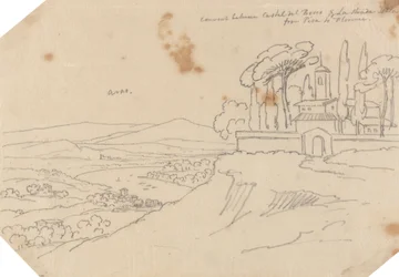 Klasztor między Castel del Bosco i La Strada Scala