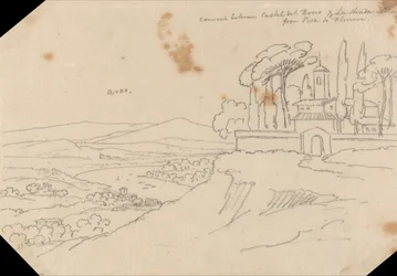 Klasztor między Castel del Bosco i La Strada Scala