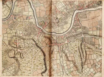 Mapa Barnes, Battersea, Putney i Wandsworth