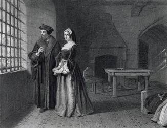 Sir Thomas More (1478-1535) grawerowane przez Outrim