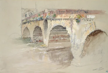 Ponte della Pietra, Werona, 14-17 czerwca 1869 r.