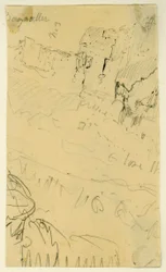 „Samochody Orne”, ok. 1817-22 (grafit na papierze)
