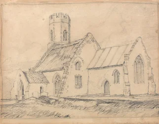 Brampton Church, Norfolk, od południowego wschodu
