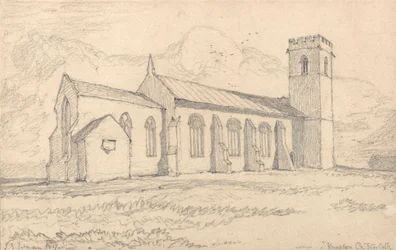 Kościół Knapton, Norfolk, od północnego wschodu