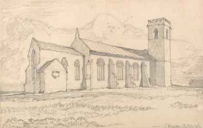Kościół Knapton, Norfolk, od północnego wschodu