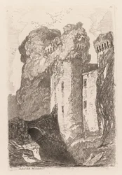 Liber Studiorum: Zamek Raglan, Monmouthshire