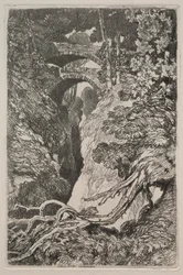 Liber Studiorum: Diabelski Most, Cardiganshire
