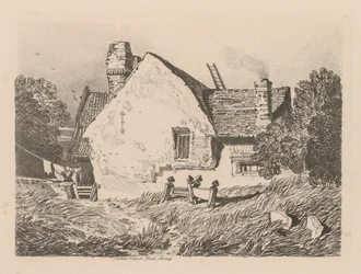 Liber Studiorum: Tablica 39, Widok na Ashdted, Surrey