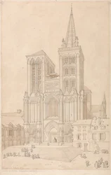 Święty Piotr w Lisieux, Normandia: Front zachodni