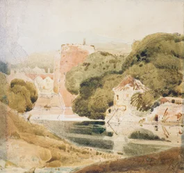 The Water Gate, York (akwarela na papierze)