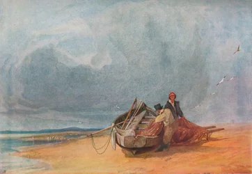 Plaża Yarmouth, c1808