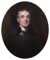 Arthur Wellesley, pierwszy książę Wellington, ok. 1835 r. (olej na płótnie)