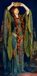 Panna Ellen Terry jako Lady Makbet, 1906, 1912.