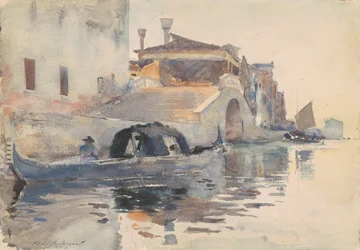 Ponte Panada, Fondamenta Nuove, Wenecja, c. 1880.
