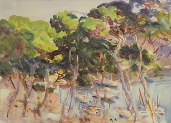 Port Soller, 1907-08 (wc na papierze)