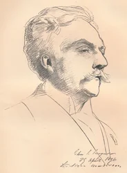 Portret-szkic M. Gabriela Faure