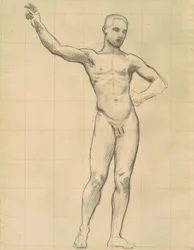 Studium Apolla dla Apolla i Muz, c. 1921.