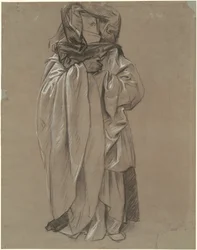 Studium Ezechiela na Fryz proroków, 1890-1892.