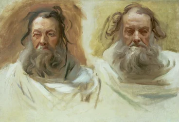 Studium o dwóch głowach: prorocy, ok. 1892 r.