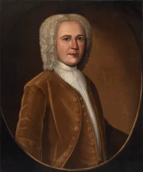 Członek rodziny Livingstonów, ca. 1740.
