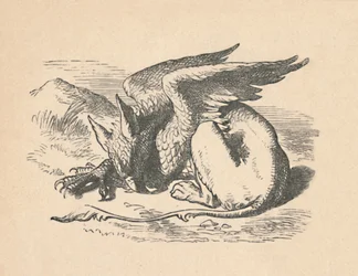 Gryf śpiący na słońcu, 1889
