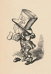 Szalony Kapelusznik w sądzie, 1889
