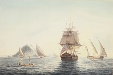 Gibraltar: H.M.S. "Sirius" odpływa