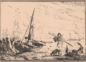 Scena portowa