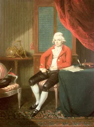 Portret dżentelmena, o którym mówi się, że jest aktorem, Tate Wilkinson