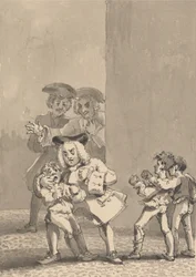 Hogarth śledzony przez Barry
